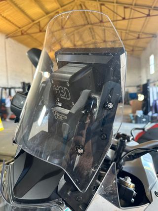 Soporte Barra Moto Carpuride Garmin Carplay Gps