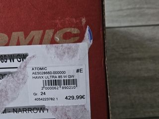 Botas Esquí Atomic Talla 41-42