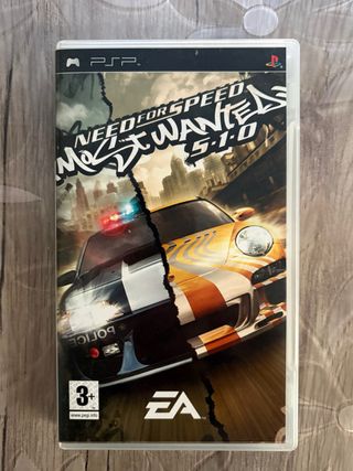 Need For Speed Most Wanted PSP EA