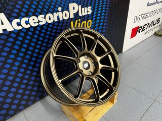 Llantas Racing Division Doble Medida Bronce BMW