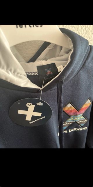 Sudadera Blue Banana sin estrenar