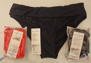 Lote 19 bragas baño MIX WEAR 3 mod.