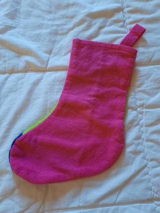 Calza della befana in pile