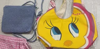 Lote 5 bolsos infantiles, 4€!!