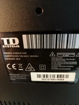 TV TDSYSTEM SMART