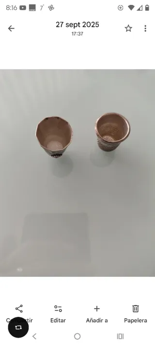 Set 4 Cucharas Vintage Plata y dorado