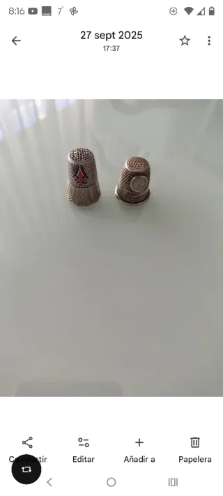 Set 4 Cucharas Vintage Plata y dorado