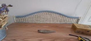 Recibidor/Entradita Azul y Marrón