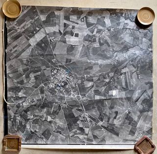 Lote de 5 Fotos Aéreas grandes de TAF 1968