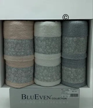 Set 6 Asciugamani BluEven Collection