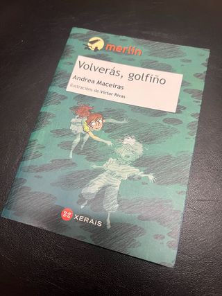 Libro “volveras golfiño” de Andrea Maceiras