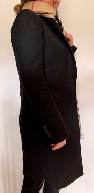 Abrigo Lana Zara Talla XS