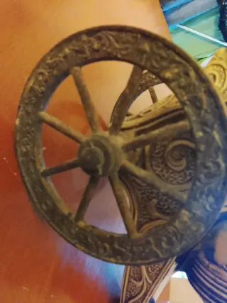 Cannone decorativo vintage