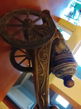 Cannone decorativo vintage