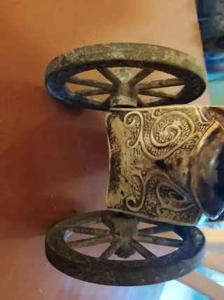Cannone decorativo vintage
