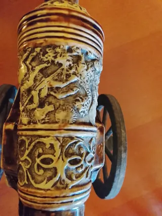 Cannone decorativo vintage