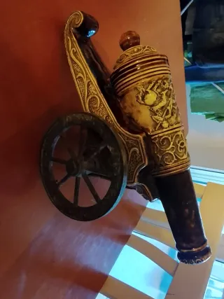 Cannone decorativo vintage