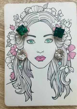 Conjunto de Joyas con Piedrecitas