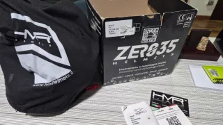 Casco Esquiar  Zer035 Negro Talla L con Visera y g