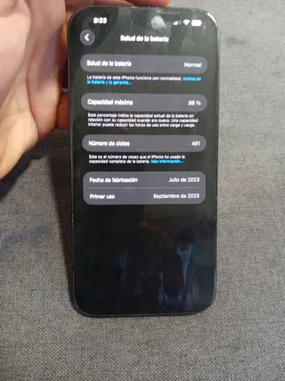 iPhone 15 Plus 128GB gris