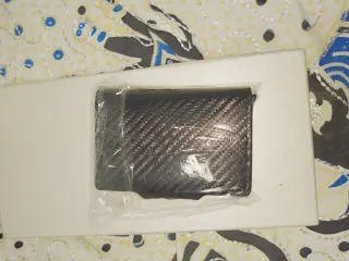 Portafoglio uomo doppia cassa RFID