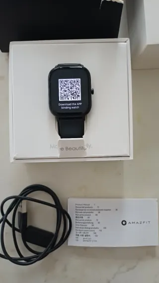 Amazfit GTS nero smartwatch