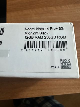 Xiaomi Redmi 14 Pro+ Negro