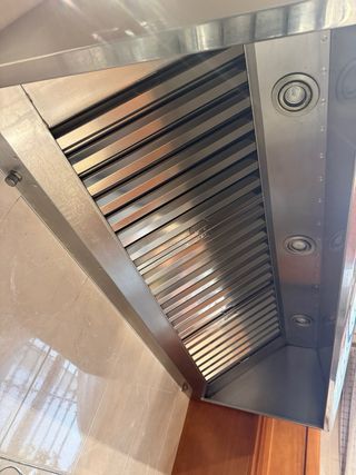 Campana extractora industrial Acero Inoxidable