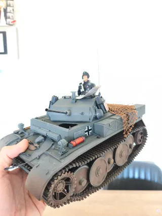 Maqueta Panzer 1/16 Combate Alemán