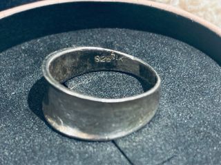 Anillo Alianza Plata 925 Banda Ancha