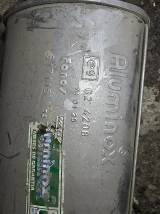 Silencioso trasero Opel Astra GSI 8v