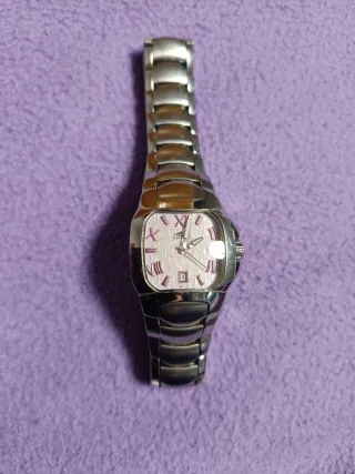 Reloj Lotus Mujer Rosa y Plateado