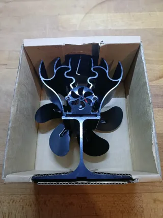 Ventilador Estufa Leña Termoeléctrico