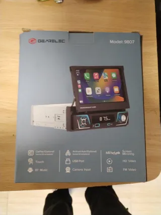 Pantalla de coche GEARELEC 9807