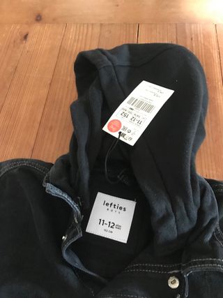 Chaqueta niño 11-12 años nueva con etiqueta