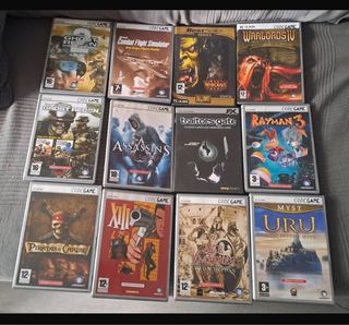12 Juegos PC CD ROM/DVD ROM