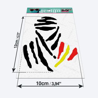 Pegatinas Coche Dakar Bandera España