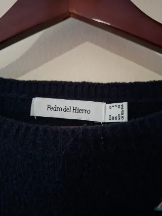 Jersey Pedro del Hierro azul Bordado