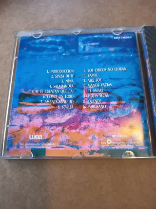 CD Miguel Bosé - Directo '90