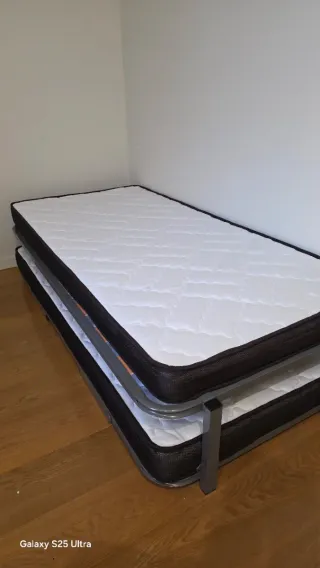 Cama canguro con colchón