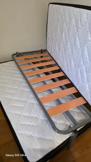 Cama canguro con colchón