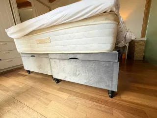 Canapé individual + cabecero tapizado