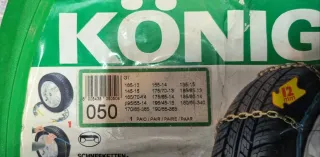 Cadenas de nieve KÖNIG GT 12mm