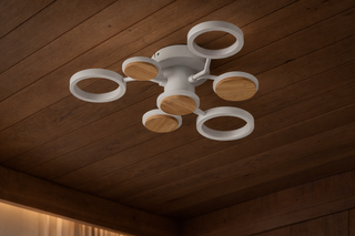 Plafoniera LED Anelli Regolabili