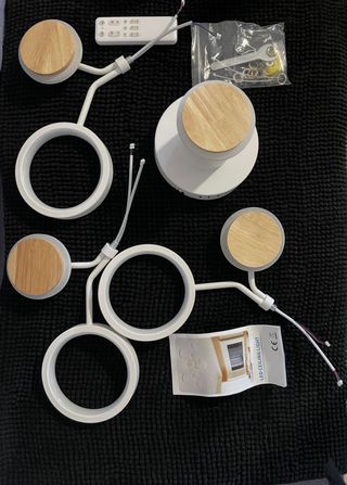 Plafoniera LED Anelli Regolabili