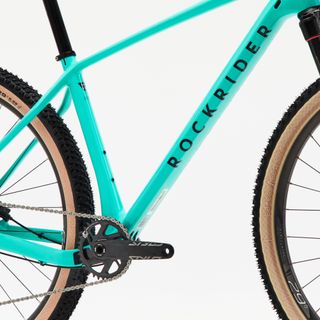 Bicicleta de montaña 29'' carbono Rockrider Race 740 Verde