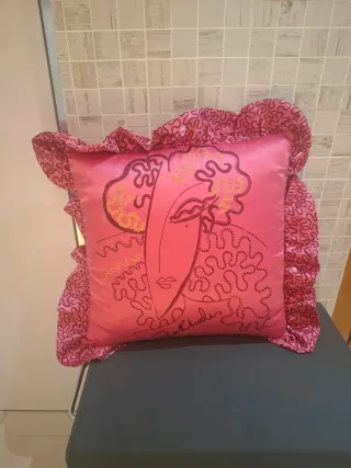 Cojines Ikea Ed. Limitada Rosa Dorado 50x50