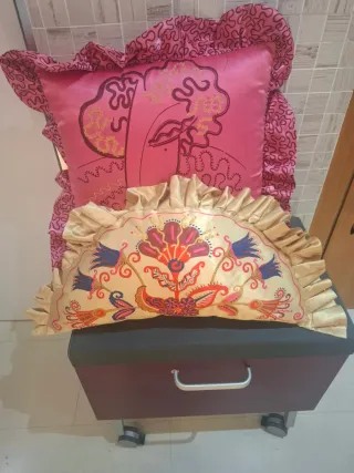 Cojines Ikea Ed. Limitada Rosa Dorado 50x50