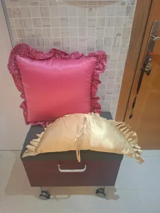 Cojines Ikea Ed. Limitada Rosa Dorado 50x50