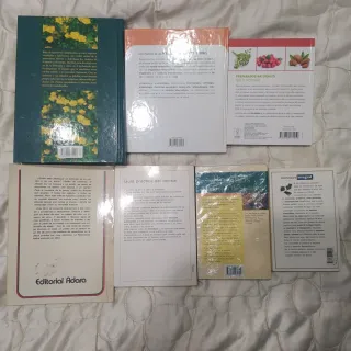 Libros sobre plantas... etc..